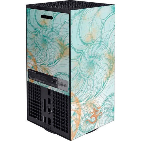 Tranquility XBox Series X Digital Edition Console Skin